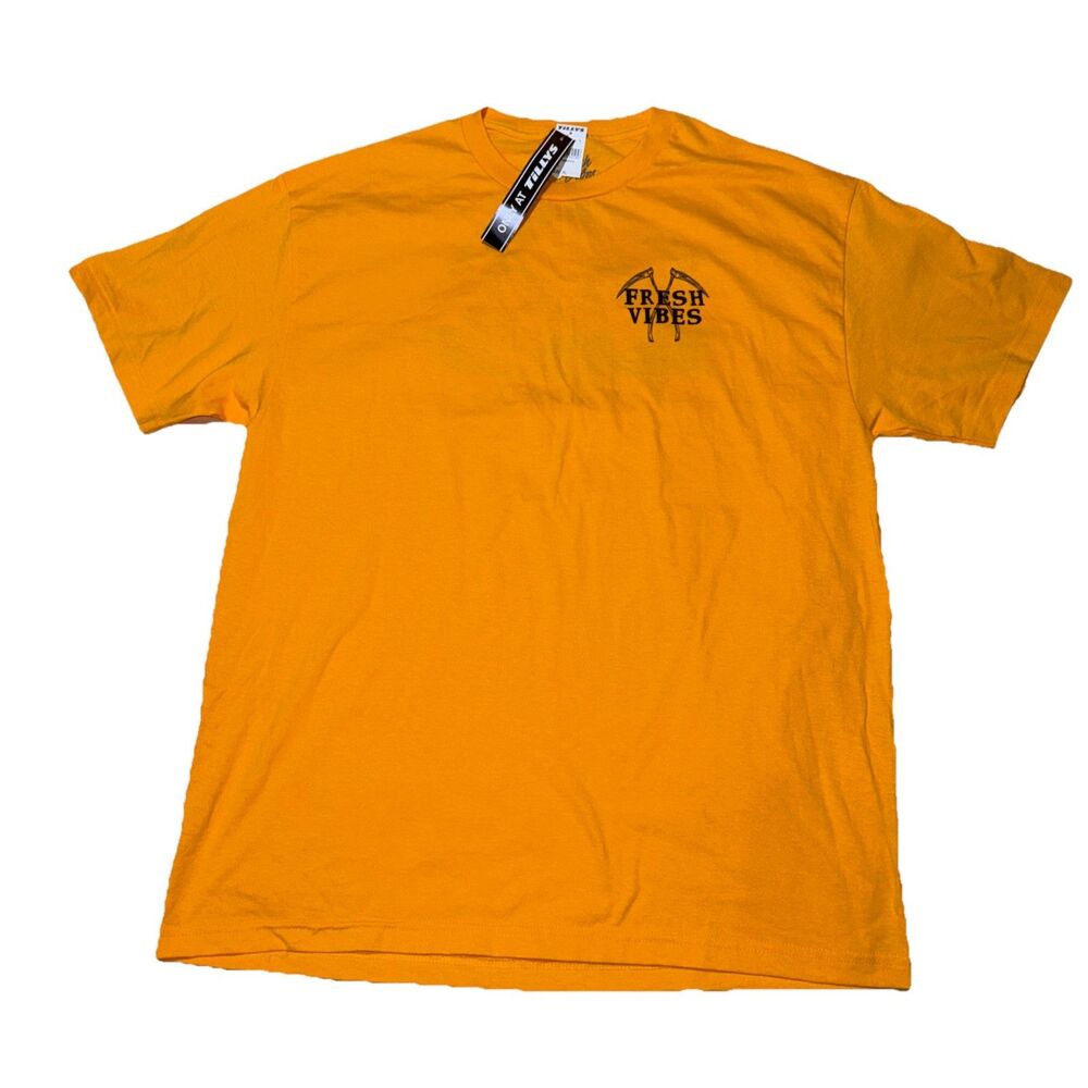 Fresh Vibes Mens T Shirt XL Streetwear Casual Graphic